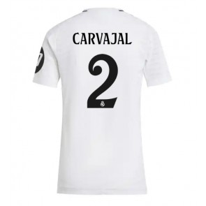 Real Madrid Daniel Carvajal #2 Dámské Domácí Dres 2024-25 Krátký Rukáv